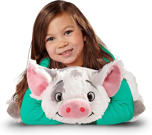 Pillow Pets Disney Moana Stuffed Animal Plush Pillow Pet 16", Pua , White in Kuwait