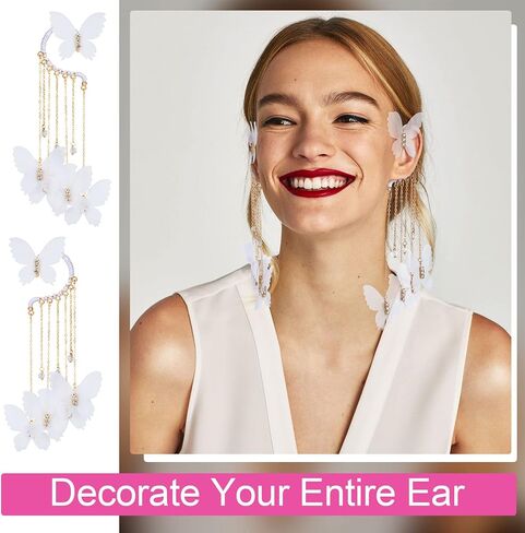 30 قطعة من OIIKI أقراط أذن DIY، أقراط غير مثقوبة للأذن، مشبك على أقراط الأذن، 7 فتحات للمجوهرات، إكسسوارات صناعة المجوهرات DIY للأقراط للنساء والفتيات - فضي in Kuwait