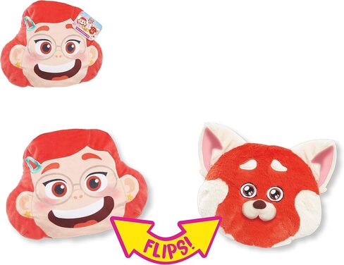 Disney and Pixar Turning Red Meilin Lee Reversible 11-inch Plushie Character Head, Officially Licensed Kids Toys for Ages 3 Up by Just Play in Saudi Arabia