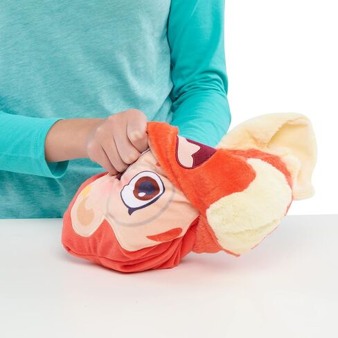 Disney and Pixar Turning Red Meilin Lee Reversible 11-inch Plushie Character Head, Officially Licensed Kids Toys for Ages 3 Up by Just Play in Saudi Arabia