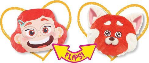 Disney and Pixar Turning Red Meilin Lee Reversible 11-inch Plushie Character Head, Officially Licensed Kids Toys for Ages 3 Up by Just Play in Saudi Arabia
