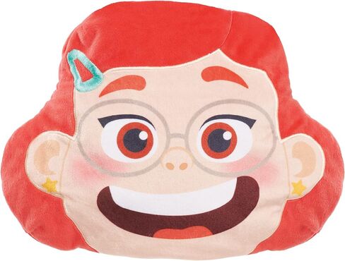 Disney and Pixar Turning Red Meilin Lee Reversible 11-inch Plushie Character Head, Officially Licensed Kids Toys for Ages 3 Up by Just Play in Saudi Arabia