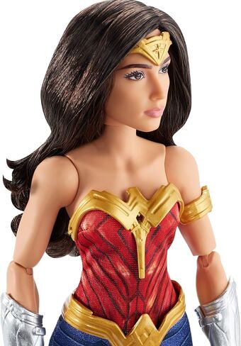 Mattel Wonder Woman 1984 Wonder Woman Doll (~12-in) Wearing Superhero Fashion and Accessories, with Lasso, for 6 Year Olds and Up in Saudi Arabia