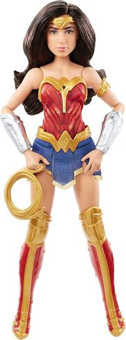 Mattel Wonder Woman 1984 Wonder Woman Doll (~12-in) Wearing Superhero Fashion and Accessories, with Lasso, for 6 Year Olds and Up in Saudi Arabia
