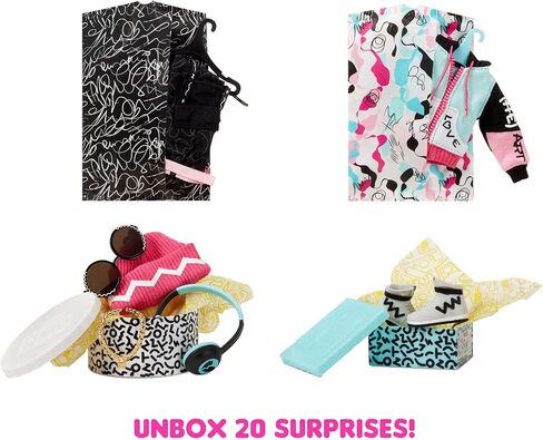LOL Surprise OMG Guys Fashion Doll Cool Lev with 20 Surprises, Poseable, Including Skateboard, Outfit & Accessories Playset - Gift for Kids & Collectors, Toys for Girls Boys Ages 4 5 6 7+ Years Old in Saudi Arabia