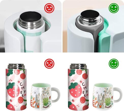 3 قطع من أكواب التسامي، غلاف Bwenky متوافق مع ملحقات حزمة ضغط الأكواب Cricut وآلة تصعيد ضغط الأكواب لأكواب التسامي الفارغة ومرفق ضغط الأكواب... in Kuwait