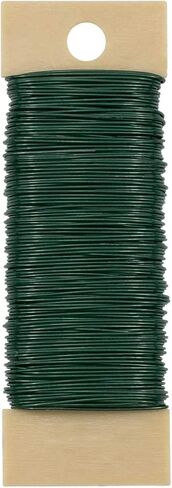 Foraineam 6-Pack 228 Yards 22 Gauge Green Floral Wire Flexible Paddle Wire for Crafts, Wreaths, Garland and Floral Arrangements in Saudi Arabia