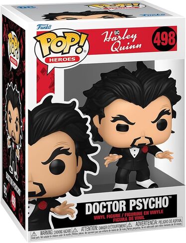 Funko Pop! Heroes: DC - Harley Quinn, Doctor Psycho in Saudi Arabia