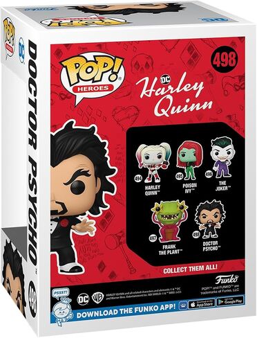Funko Pop! Heroes: DC - Harley Quinn, Doctor Psycho in Saudi Arabia
