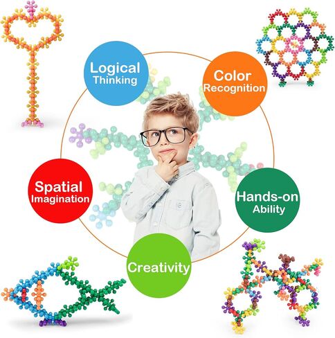 NEOACT 200PCS Building Blocks Kids STEM Toys, Educational Building Toys in Saudi Arabia