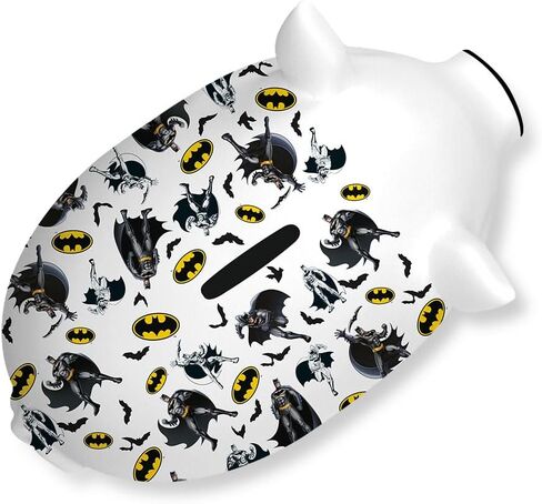 حصالة نقود من السيراميك بتصميم بطل باتمان الخارق للاولاد والبنات من تيلي بيج in Kuwait