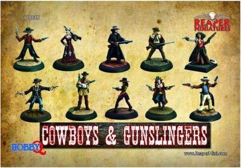 Reaper Miniatures: Cowboys & Gunslingers in Saudi Arabia