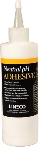 Lineco Neutral Ph Adhesive, 2 ct 8oz Archival Adhesive Art Supplies, Acid Free Polyvinyl Acetate Craft Glue, Quick Dry Clear Glue for Art Projects, PVA Glue for Crafts, Decoupage, Bookbinding, Ebook in Saudi Arabia