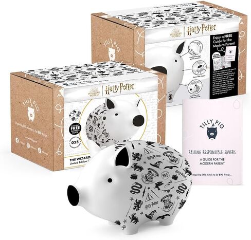 تيلي بيج سيراميك للأطفال على شكل خنزير، عالم السحرة لهاري بوتر، صندوق المال in Kuwait