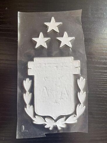 Argentina World Champions Three Star Soccer Football Sports Iron On Applique Patch Badge in Kuwait