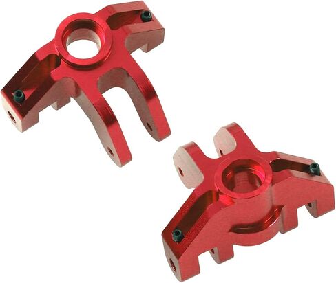 Aluminum Alloy Front Steering Knuckles Carrier Steering Block Compatible with 1/8 Losi LMT 4WD Solid Axle Monster RC Car (Blue) in Saudi Arabia