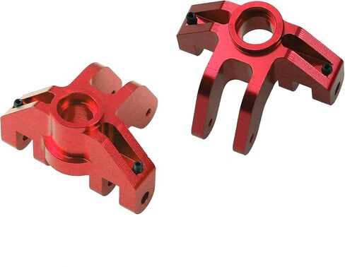 Aluminum Alloy Front Steering Knuckles Carrier Steering Block Compatible with 1/8 Losi LMT 4WD Solid Axle Monster RC Car (Blue) in Saudi Arabia