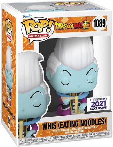 Funko Pop! Dragon Ball Z #1089- Whis Eating Noodles Exclusive Figure in Saudi Arabia