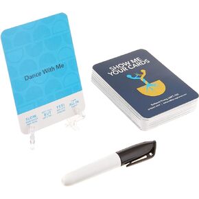 Show Me Your Cards: Intimacy Connection Prompt Cards for Couples-Fix Touchless Relationships-50 Play Cards-Ideas for Touch-Understand Your Desires-Designed by a Intimacy Specialist in Saudi Arabia