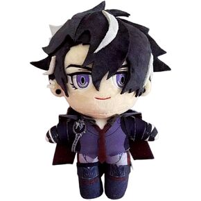 CALEMBOU Anime Plush Figure Cute Soft Stuffed Doll 8" Lyney Freminet Furina Wriothesley Neuvillette Plushies for Genshin Fans (Amber)