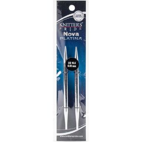 Knitter's Pride Nova Platina Interchangeable Needles, 10.5/6.5mm in Saudi Arabia