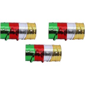 مجموعة من 3 بكرات بشريط تمويج بألوان وأنماط متنوعة in Kuwait