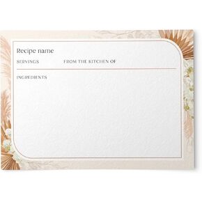 50 Sunflower Recipe Cards from Dashleigh, 4x6 inches, Double-Sided in Kuwait