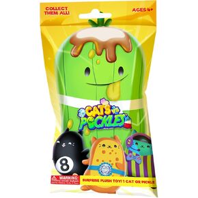 Cats vs Pickles - Mystery Bags - Gold Wave - 1pk - 4" Bean Filled Plushies! Great for Stocking Stuffers, Advent Calendars for Kids, Boys, & Girls.