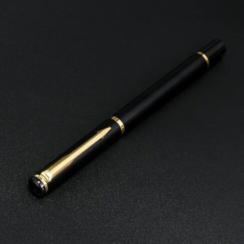 قلم فرشاة نافورة جيب محمول من MENGDOGGE يتضمن قلم الخط المعدني طرفًا من الألياف الناعمة، ومحول إعادة تعبئة الحبر وحقيبة قلم تعبئة الهدايا، رائع للفنانين المبتدئين والمحترفين in Kuwait