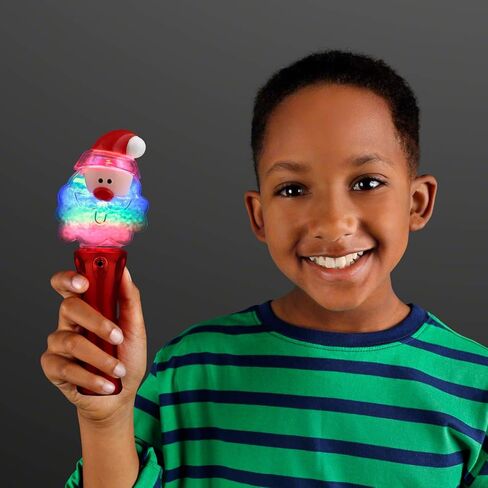 عصا إضاءة عيد الميلاد سانتا كلوز مع أضواء LED دوارة in Kuwait