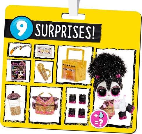 L.O.L. Surprise! LOL Surprise Remix Pets 9 Surprises, Real Hair Includes Music Cassette Tape with Surprise Song Lyrics, Accessories, Dolls in Saudi Arabia