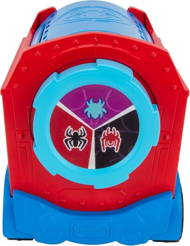 Marvel Spidey and His Amazing Friends Web Spinning Hauler - 8-Inch 3-in-1 Transforming Vehicle - Toys Featuring Your Friendly Neighborhood Spideys in Saudi Arabia