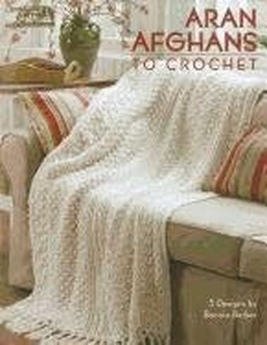 Leisure Arts Aran Afghans to Crochet 4948 in Saudi Arabia