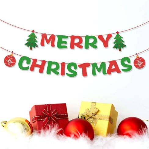 لافتة كريسماس، لافتة عيد ميلاد سعيد، لافتة رأس السنة الجديدة، حفلة الكريسماس، حفلة رأس السنة، ديكور الكريسماس للنزهات، الحفلات المنزلية، الزفاف، الاحتفالات والمهرجانات in Kuwait