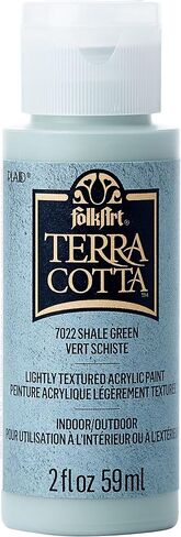 FolkArt, Clay Pot Assorted Acrylic 2 fl oz / 59ml Terra Cotta Paint For Easy To Apply DIY Crafts, Art Supplies With A Textured Finish, 7019 in Saudi Arabia