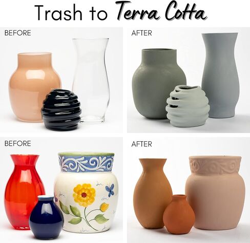 FolkArt, Clay Pot Assorted Acrylic 2 fl oz / 59ml Terra Cotta Paint For Easy To Apply DIY Crafts, Art Supplies With A Textured Finish, 7019 in Saudi Arabia