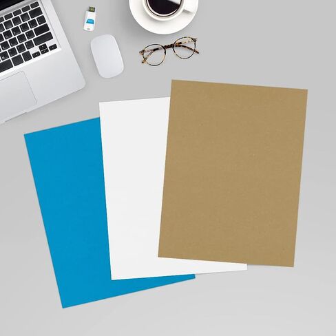 LUXPaper 8.5" x 11" Cardstock | Letter Size | Grocery Bag Brown | 65lb. Cover (120lb. Text) | 250 Qty in Saudi Arabia