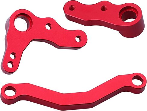 مجموعة التوجيه المصنوعة من الألومنيوم من Hobbypark لأجزاء ترقية 1/10 Redcat Blackout XTE، تناسب XBE SC Pro، استبدل BS213-014 (أزرق داكن) in Saudi Arabia