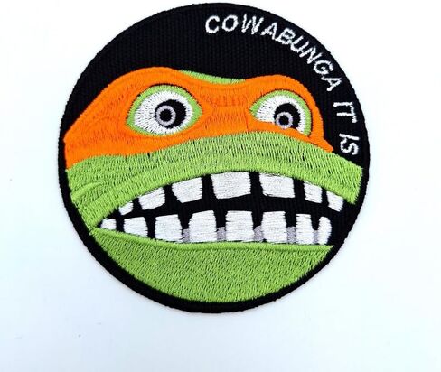 شارة رقعة مطرزة من Cowabunga مزينة بالكي in Saudi Arabia