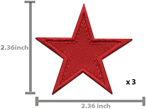 رقعة حديد على رقعة النجمة السوداء 5 قطع رقعة حديد على رقعة مطرزة A-171 in Kuwait