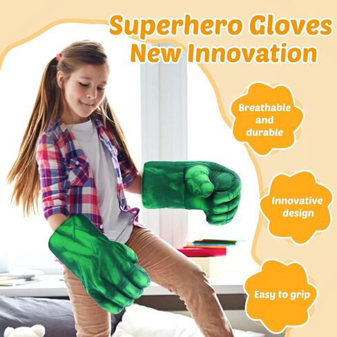 XYMTOY Superhero Toys قفازات خارقة مثالية لأعياد الميلاد والهالوين وحفلات أعياد الميلاد، وهي أفضل هدية للأولاد والبنات in Kuwait