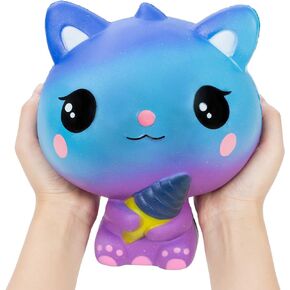 AILIMY الآيس كريم القط الحيوان اسفنجي جامبو كريم المعطرة لينة السكويشات بطيئة ارتفاع ضغط اللعب in Kuwait