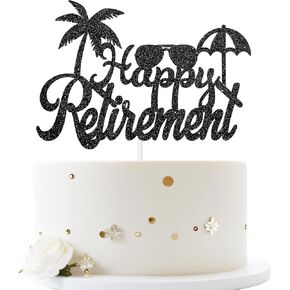 غلاف بلاك هابي ريفايتنت من ديل دال دال - لوازم تزيين حفلات التقاعد - لافتة التركيز التلقائي المتقاعد - ديكور التقاعد للرجال والنساء in Kuwait