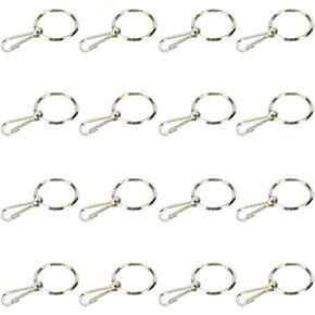 سحابة خاتم سحب للملابس - O Ring Sipper Pull - مشبك على حلقات سحب ، للمعاطف ، سترات ، حقائب الظهر ، الأمتعة - حلقات مشبك - سحب حلقة - مجموعة من 16 in Kuwait