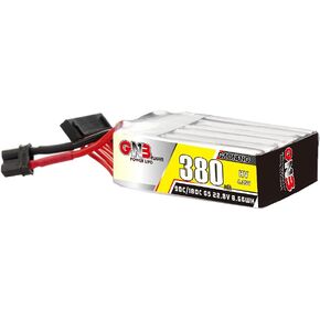 Gaoneng 2pcs GNB 6S LiPo Battery 22.8V HV 660mAh LiPo مع xt30 Plug 90C 180C لـ HGL KT20 3 بوصة مسواك بدون طيار FPV Drone Quads LiHV تفريغ الجهد العالي