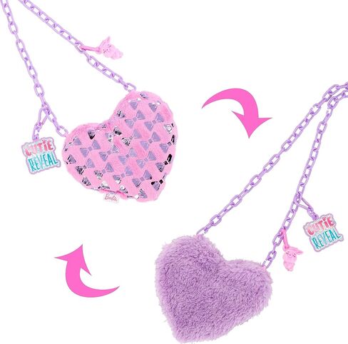 Barbie Cutie Reveal Travel Toys, Purse Collection with 7 Surprises Including Mini Pet & Color Change (Styles May Vary) in Saudi Arabia