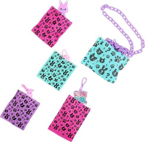 Barbie Cutie Reveal Travel Toys, Purse Collection with 7 Surprises Including Mini Pet & Color Change (Styles May Vary) in Saudi Arabia