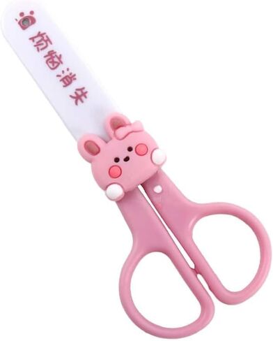 Pink Multi-Purpose Mini Scissors Portable Functional Scissors Stainless Steel Detail Craft Scissors Hand Scissors for Art Crafts Projects Scissors in Saudi Arabia