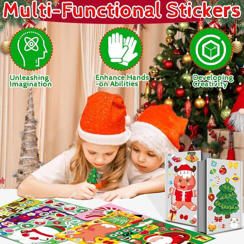 36 قطعة من ملصقات الهالوين للأطفال اصنع ملصقاتك الخاصة ملصقات الوجه DIY حرف الهالوين للأطفال ملصقات أنشطة الهالوين لعبة الفصل هدايا هدايا الهالوين لوازم حفلات الهالوين in Kuwait