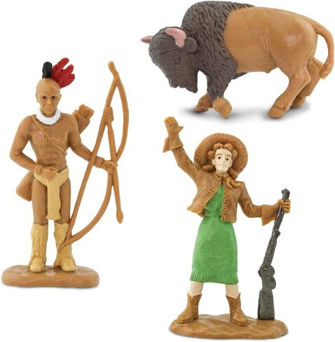 Safari Ltd Wild West TOOB - 11 Hand Painted Toy Figurines in Saudi Arabia